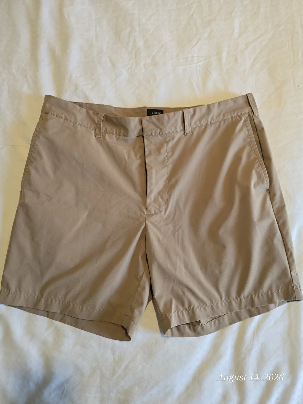 J. Crew Men’s Tan Chino Shorts